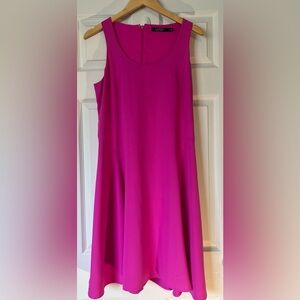 Ralph Lauren elegant Pink Sleeveless Dress. Fully lined. In EUC. Size 10P